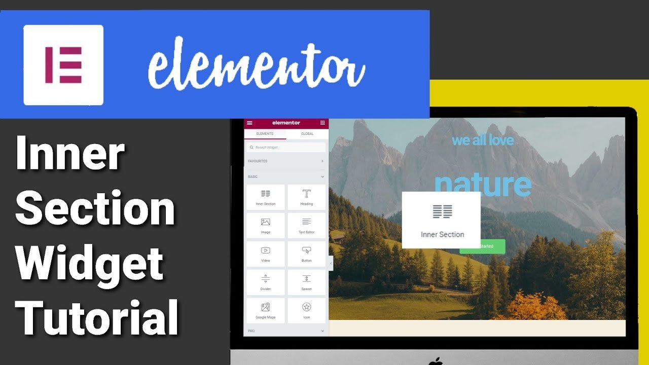 Inner Section Elementor Inner Section Widget (Beginners Tutorial 2022)