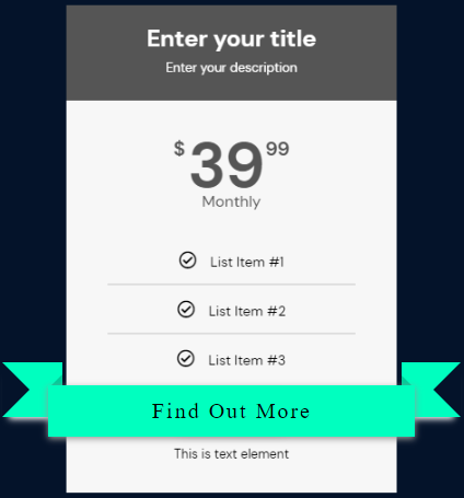 alt="Horizontal Pricing Ribbon"