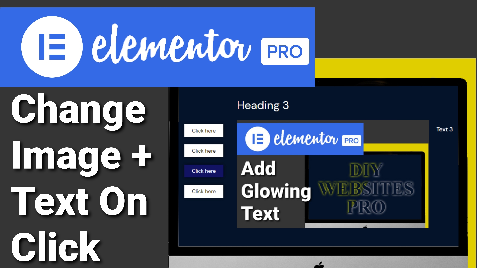 click-button-to-change-image-and-text-using-elementor-tutorial-diy